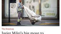 The Economist habló de la gestión de Javier Milei y sus rivales políticos.&nbsp;