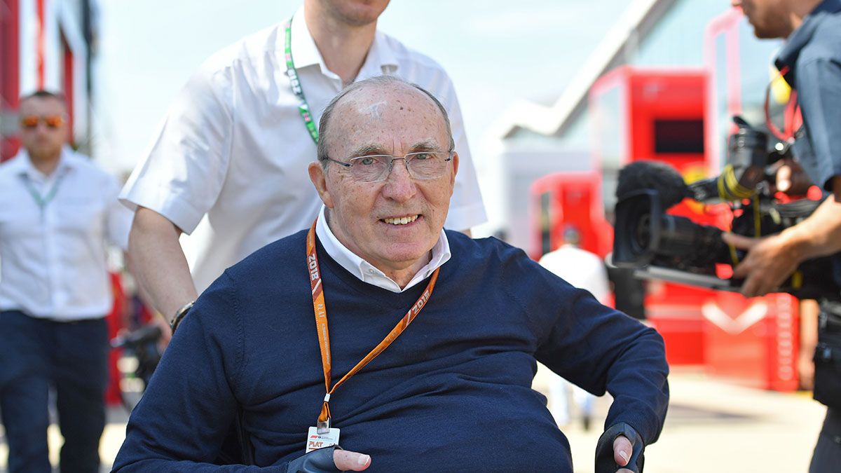 Frank Williams, founder of the famous Formula 1 team, has died