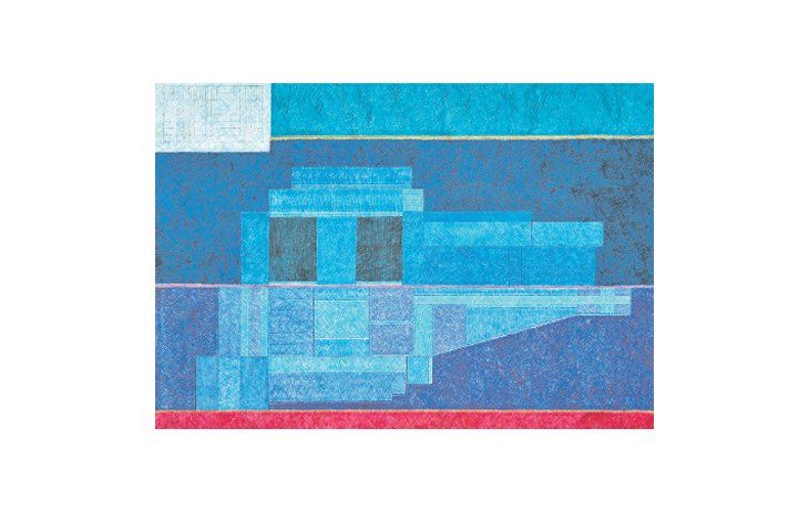 ámbito.com | La muestra “Alejandro Puente-Abstracción y Tradición Americana” ofrece por  primera vez un panorama de 45 años de trayectoria de un artista que llevó al máximo un lenguaje cromático refinado.