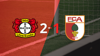 victoria de bayer leverkusen sobre augsburg por 2-1