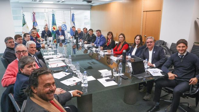 Los gobernadores están reunidos en el Consejo Federal de Inversiones.