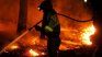 Brutales incendios azotan el sureste de Corea del Sur. 
