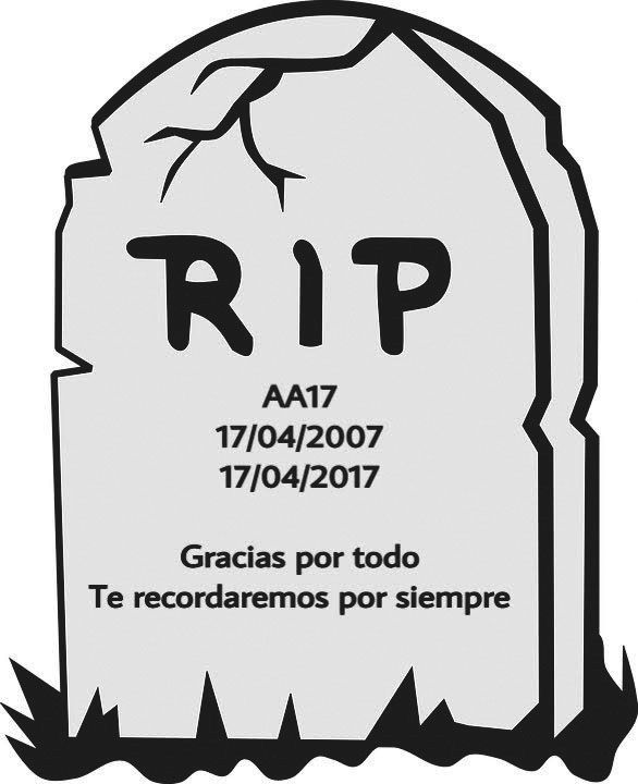 Despedida. Homenaje en twitter de @cadorna01 por el fin del BONAR 17.