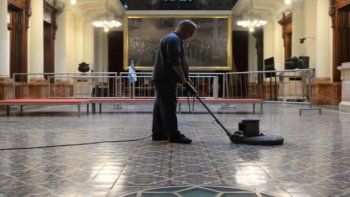 El Congreso se prepara para recibir al Presidente.&nbsp;