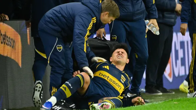 El delantero de Boca se lesionó hace casi 3 meses y todavía no está disponible para jugar Copa Sudamericana.