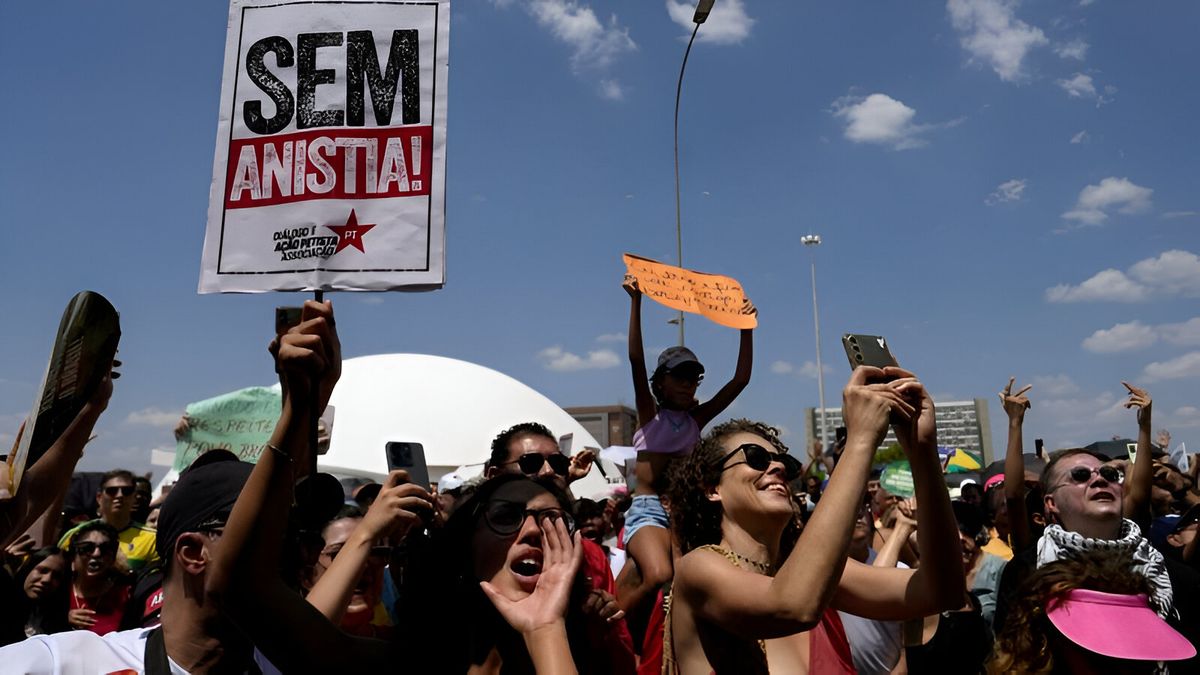 Multitude marches day in Brazil in rejection of amnesty for Jair Bolsonaro and allies