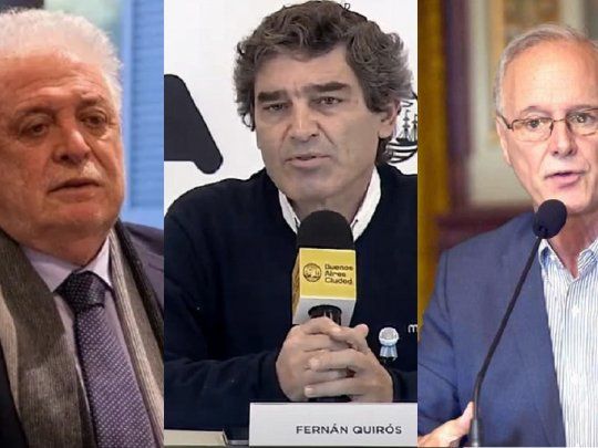 Ginés González García, Fernán Quirós y&nbsp; Daniel Gollán monitorean de forma permanente la curva de contagios en el AMBA.