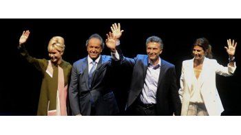 El debate en imágenes
