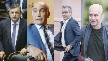 Mario Negri,&nbsp;Daniel Salvador, José Cano y&nbsp;Horacio R. Larreta.