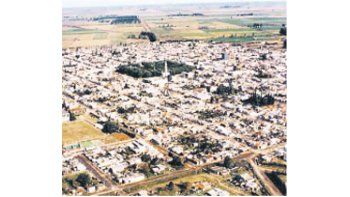Vista panorámica del centro de Sunchales.