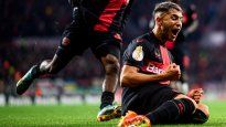 Gran Presente. El mediocampista de la Selección argentina Exequiel Palacios atraviesa un buen momento en Bayer Leverkusen.&nbsp;