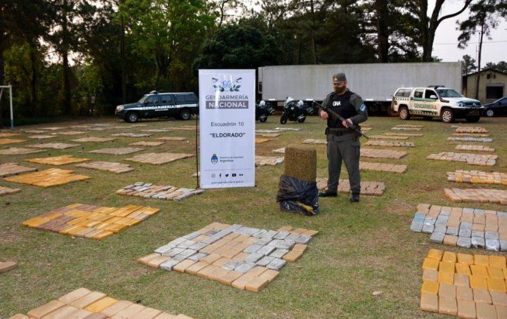 Elhallazgo estuvo a cargo de efectivos dependientes del Escuadrón 10Eldorado.