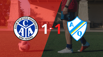el empate en 1 dejo la llave abierta entre acassuso y arg. de quilmes