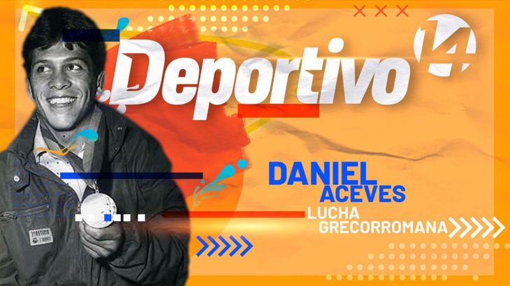 Daniel Aceves: medalla de plata en lucha grecorromana en los Juegos Olímpicos de Los Ángeles 1984.