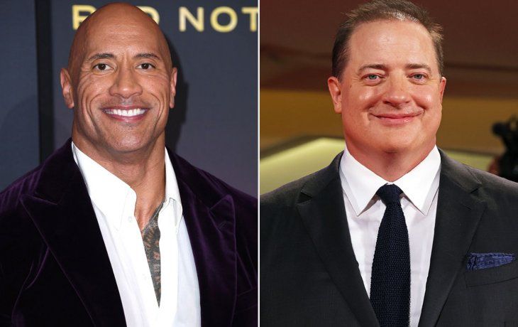 El mensaje de Dwayne Johnson para Brendan Fraser tras ser ovacionado en Venecia