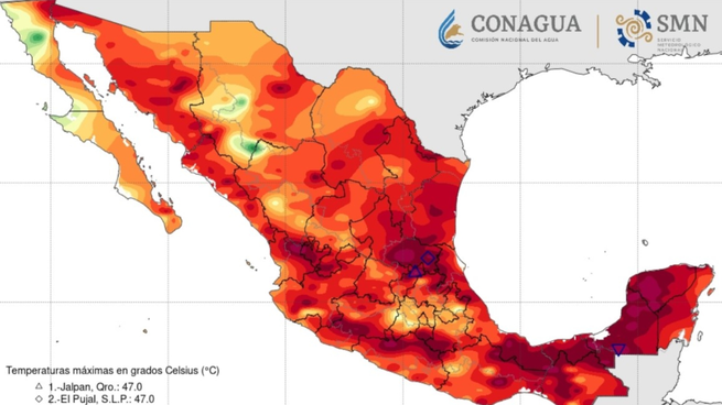 La canícula llegará las próximas semanas a México.