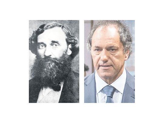 Bartolomé Mitre y Daniel Scioli
