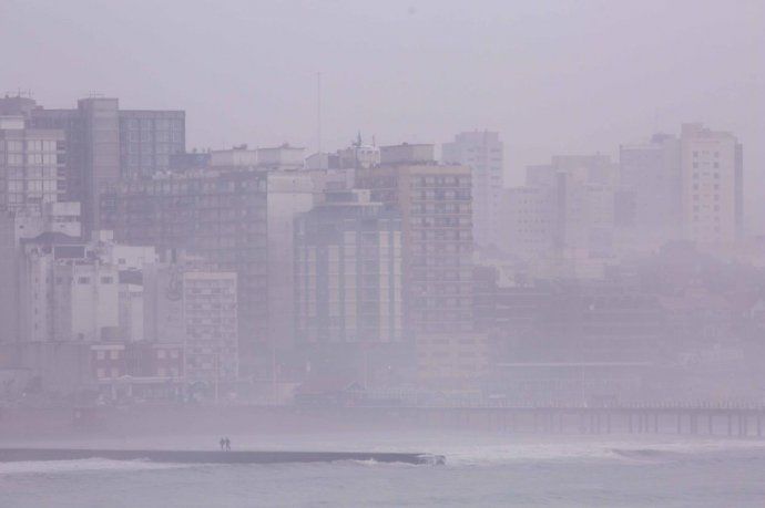 El cielo en Mar del Plata permanecerá nublado con probabilidades de chaparrones