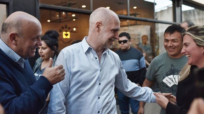 Horacio Rodríguez Larreta visitó Bahía Blanca.&nbsp;