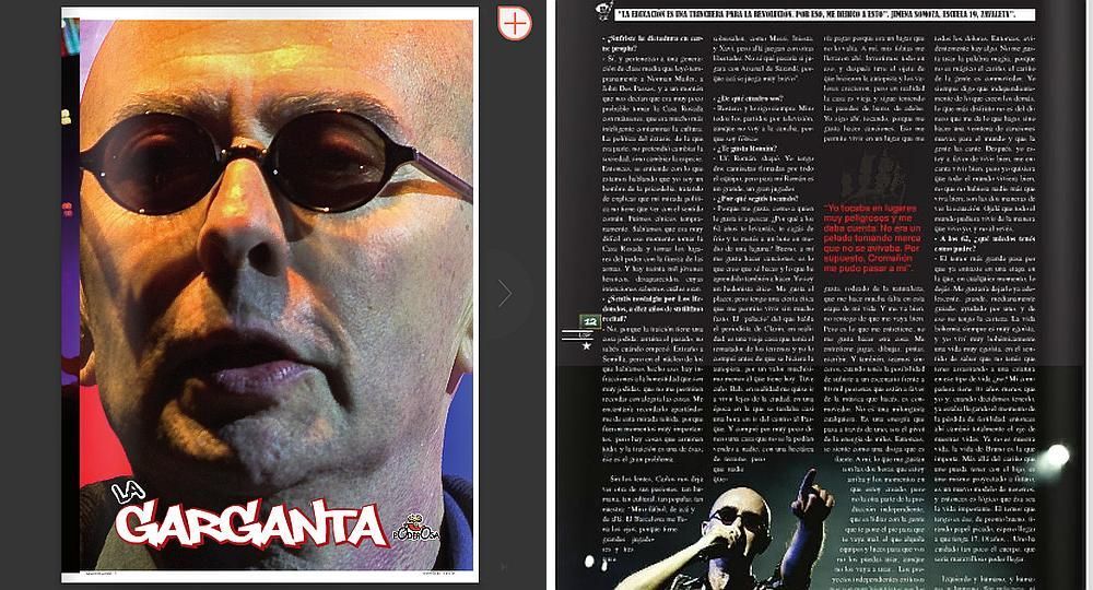 El Indio Solari se solidarizó con los dos chico y envió una carta a la revista que lo había entrevistado en 2011. Cuidado. Hay que tener mucho cuidado, cuando estas cosas empiezan a reflotar, dijo