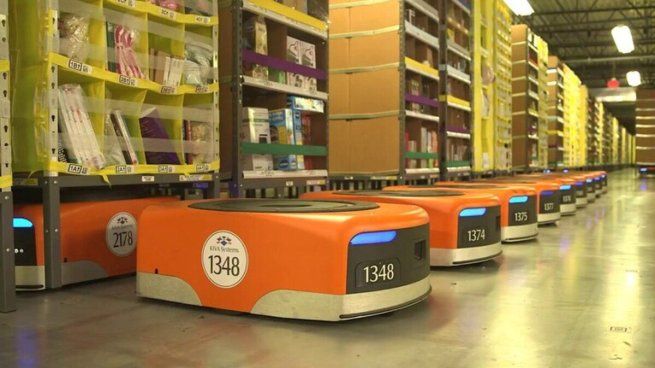 Amazon, la robótica y el futuro del mercado laboral.