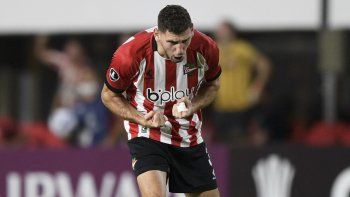 Copero. Estudiantes continúa en la Libertadores tras el triunfo sobre Audax Italiano.