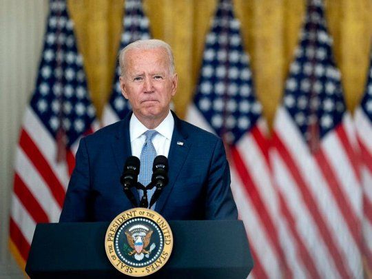 Desde la Casa Blanca, Joe Biden ratificó la retirada de Afganistán.