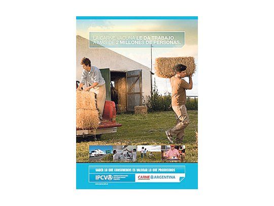 La carne vacuna también lanzó su campaña 2009