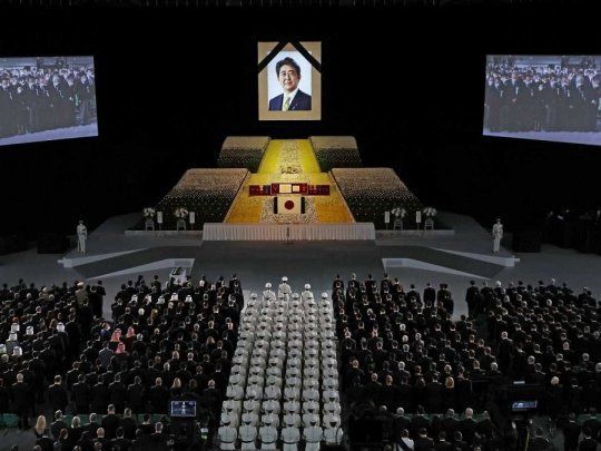 Japón recordó al expremier Shinzo Abe en el primer aniversario de su asesinato.