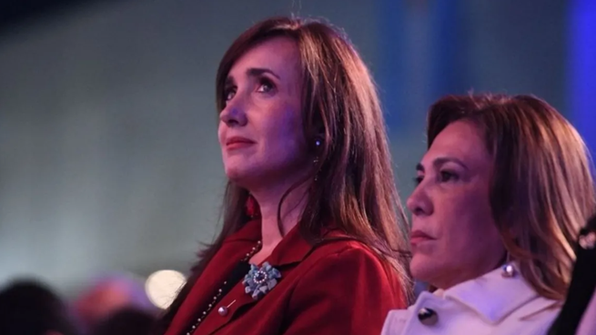 Victoria Villaruel participó de la vigilia en Tucumán por el 9 de julio.&nbsp;