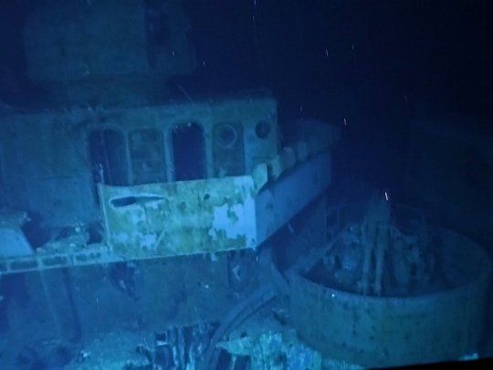 Una expedición descubrió a 6.500 metros de profundidad en las costas de Filipinas los restos de un buque de la Marina estadounidense hundido durante la Segunda Guerra Mundial.
