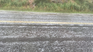 The hail in Córdoba affected driving conditions. The hail in Córdoba affected driving conditions.