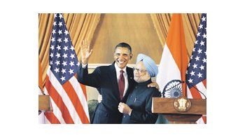 El presidente de EE.UU., Barack Obama, y el primer ministro de India, Manmohan Singh, se prodigaron elocuentes muestras de afecto. La relación bilateral pasa por un momento excelente, lo que define una apuesta de política internacional de envergadura por parte de la Casa Blanca.