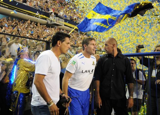 Una Bombonera llena de emoción despidió a Palermo en su homenaje (foto 3)