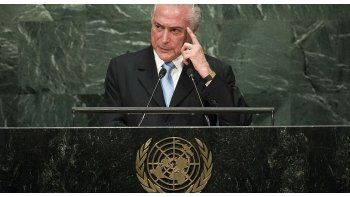 El presidente brasileño, en su reciente participación en la Asamblea de la ONU.