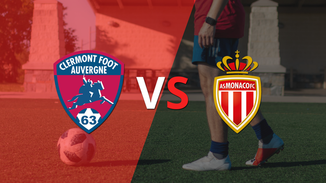 Francia - Primera División: Clermont Foot vs Mónaco Fecha 1