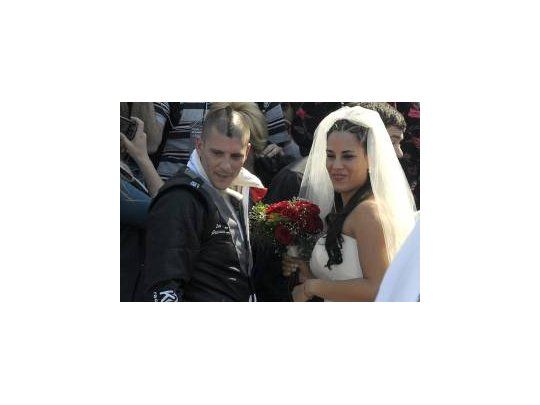 Esteban Toto Piccinin y Romina Luján Meneghini