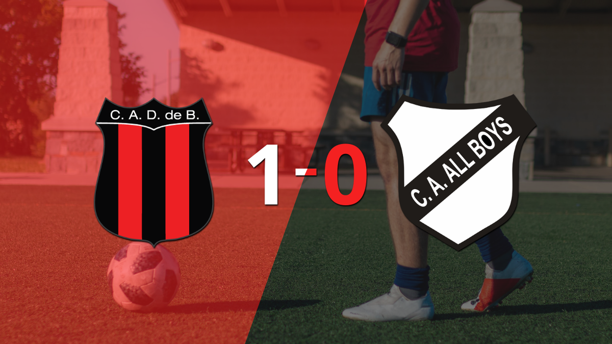 All Boys could not during their visit to Def.  from Belgrano and fell 1-0