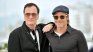 Quentin Tarantino and Brad Pitt.