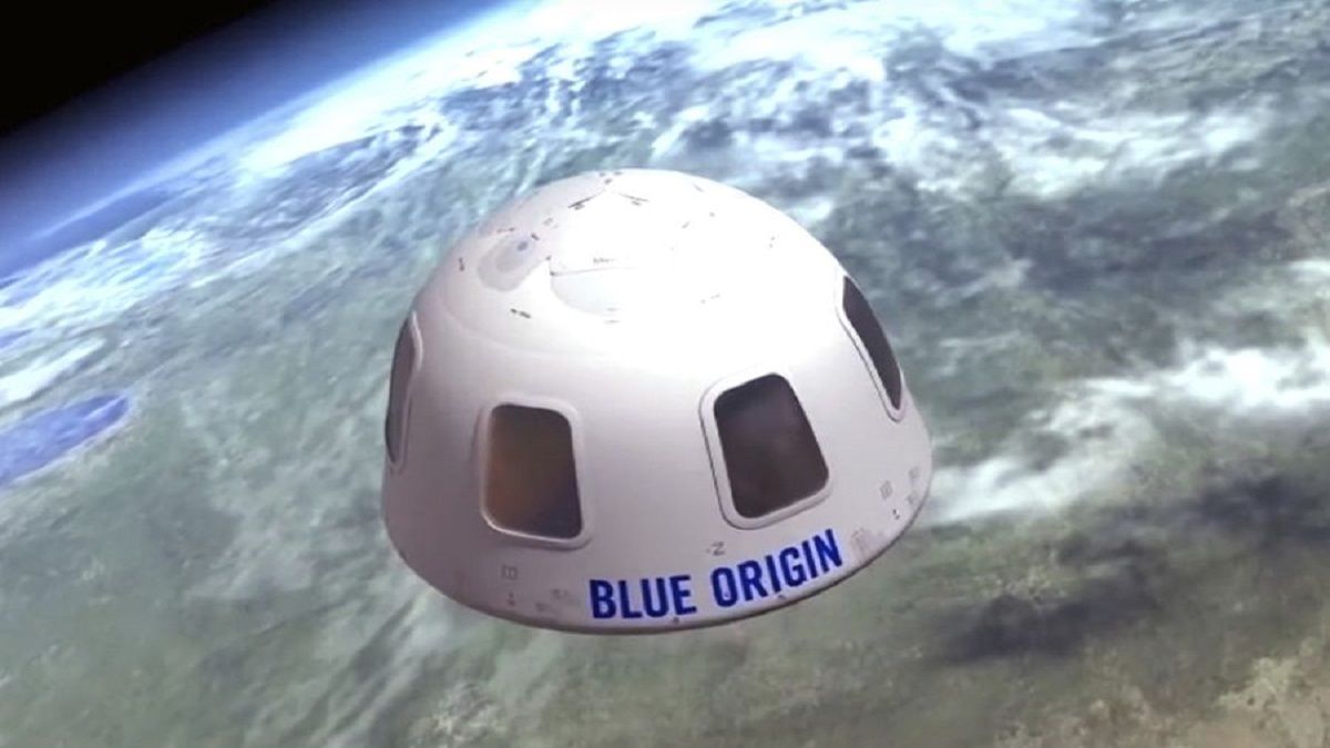 Blue Origin: Jeff Bezos lanzó su quinto vuelo espacial tripulado
