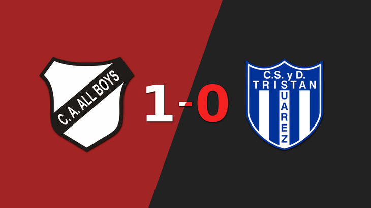 All Boys derrotó 1-0 a Tristán Suárez