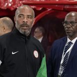 Eric Chelle, técnico de Nigeria, denunció brujería por parte del Congo. Eric Chelle, técnico de Nigeria, denunció brujería por parte del Congo.