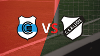 se juega el segundo tiempo del empate en 0 entre gimnasia (j) y all boys