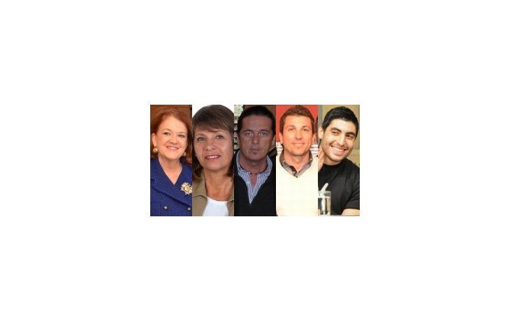 ámbito.com | Alicia Castro, Silvia Versaggi, Ricardo Frecia, Juan Pablo Brey y Facundo Moyano.