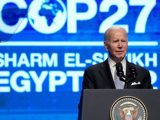 Joe Biden en la COP27