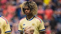 Tahith Chong es el único futbolista del plantel de Curazao nacido en la isla caribeña.