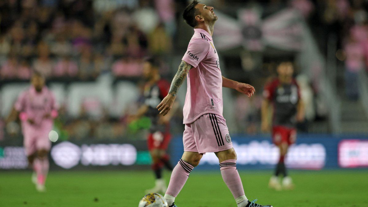 The Argentine National Team trained without Lionel Messi