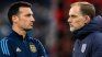 Lionel Scaloni y Thomas Tuchel, cara a cara&nbsp;