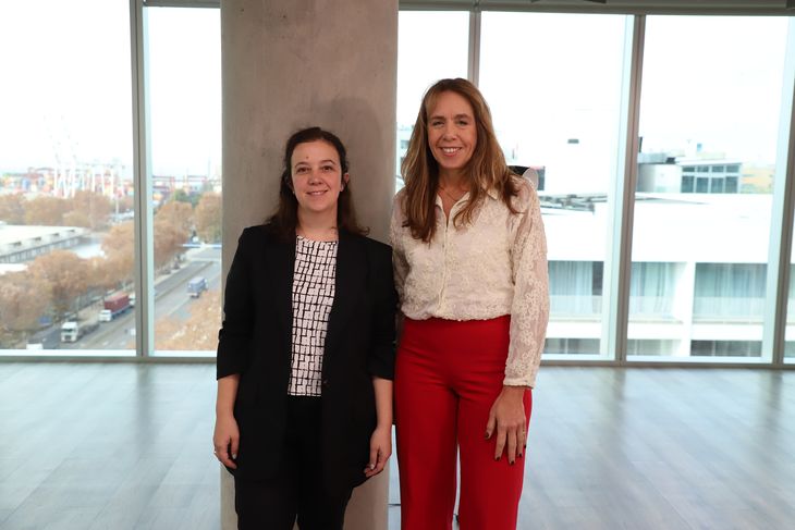 Gabriela Ferrucci le pidió al gobierno un alivio fiscal durante la entrevista mano a mano con la editora en jefe de Ámbito, Maricel Spini. Gabriela Ferrucci le pidió al gobierno un alivio fiscal durante la entrevista mano a mano con la editora en jefe de Ámbito, Maricel Spini. 
