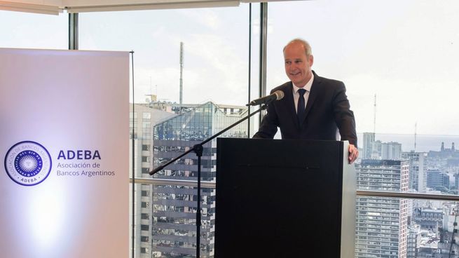 Javier Bolzico, presidente de la Asociación de Bancos Argentinos (Adeba). Foto Adeba.